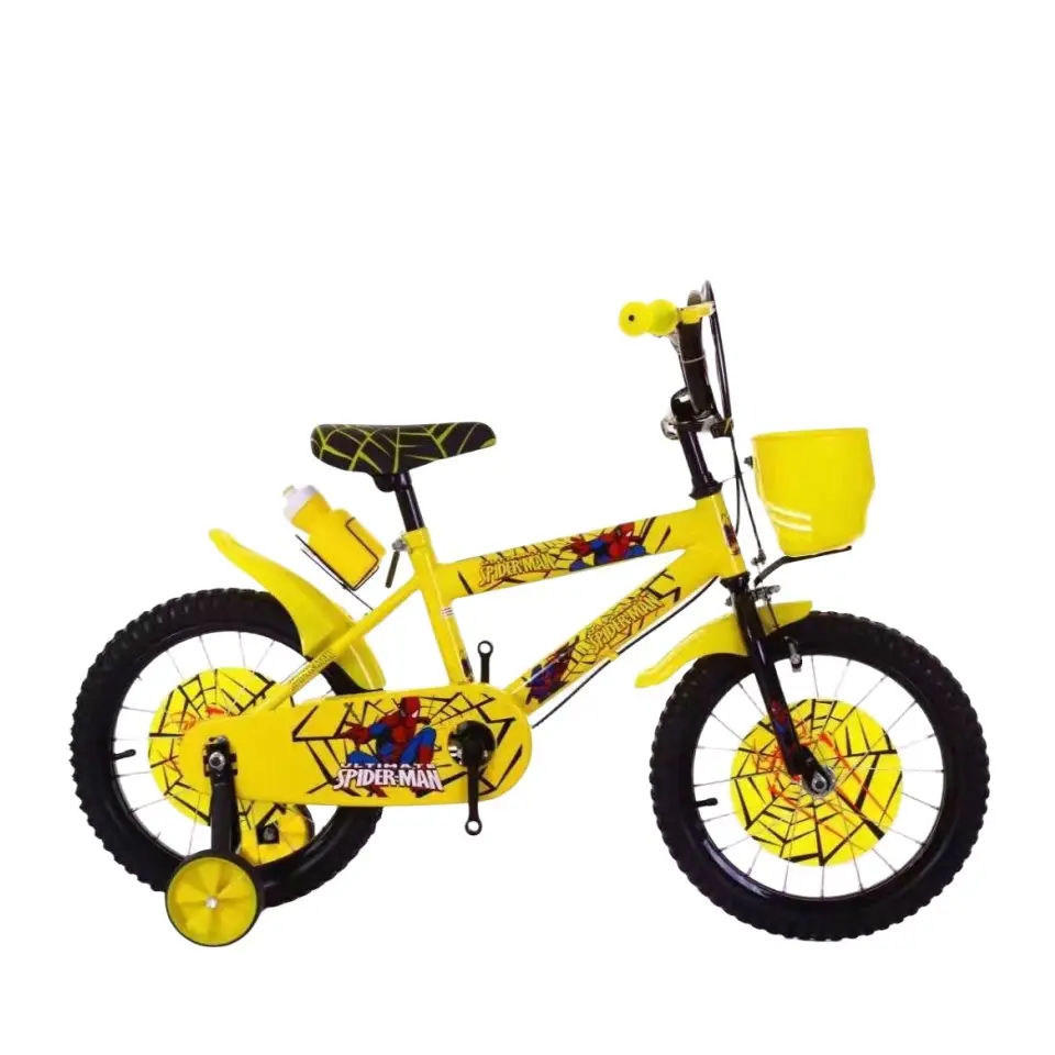 5 years old children kids cycle cheap price Spider-man baby kids child bicycle 16 inch two seat children kids bike in stock
