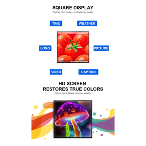 19/22/33/47/56 Inch <strong>square</strong> Screen Advertising Machine NFT Art Photo Frame <strong>square</strong> <strong>Lcd</strong> <strong>Digital</strong> Signage <strong>Display</strong> - Product Image 4