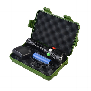 Torcia Multi-funzione Super potenza batteria al litio 18650 torcia tricolore per ferrovie con magnete - Product Image 6