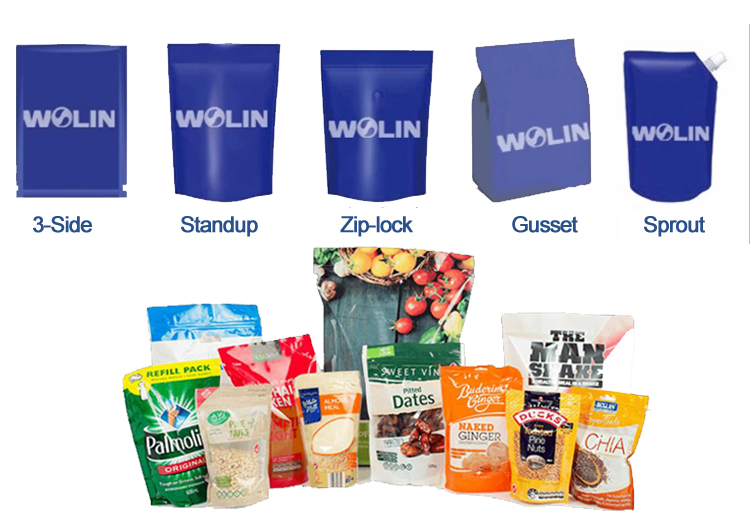 High quality fully automatic nut potato granule horizontal premade bag packing machine from China - Granule - 6