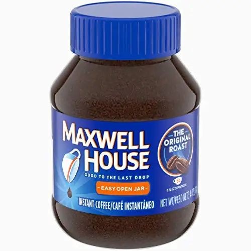 قهوة لشوي فورية أصلية من Maxwell House, 4 أونصة برطمان [12 عبوة]