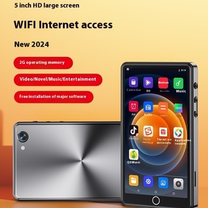 Reproductor MP4 Android 5,0 de pantalla completa para estudiantes con cámara de Internet para grabadora de voz Bluetooth Radio FM y juegos estilo Walkman - Product Image 5