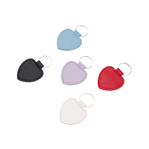 Atacado Chaveiro Acessórios Coração Chaveiro De Couro Personalizado Coração De Couro Chaveiro Chaveiro