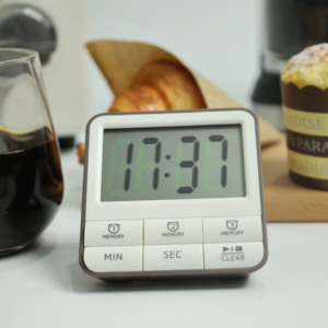 Alta qualità nero grande Display LCD digitale cucina conto alla rovescia funzione di memoria Timer conto alla rovescia magnetico Count-Up Timer - Product Image 4