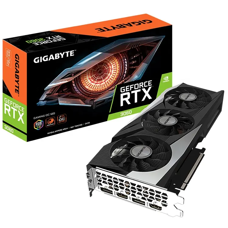 Gigabyte Geforce RX580 venta al por mayor de la GPU de 6800XT RTX 3060ti 3070 de 3080, 3090 tarjetas gráfica