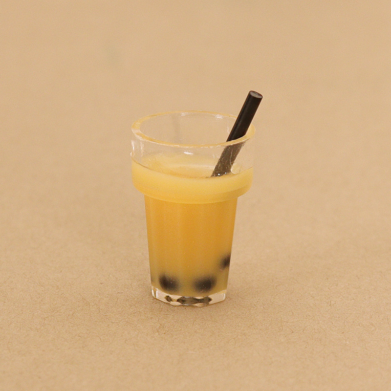 thé au lait coloré