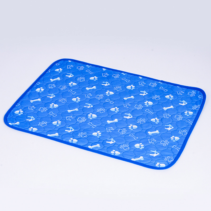 Blue footprint