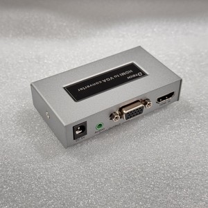 DTECH 1080P HDMI a Vga con convertidor HD de conversión de audio para PC TV Computadora (MS)