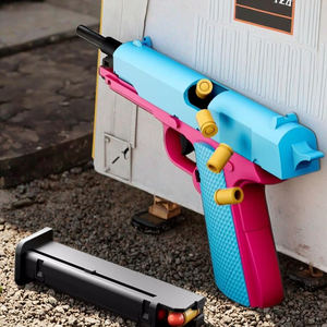 Colt bağlantı Recoil USP otomatik çıkarma için 1911 çöl kartal modeli çocuk ABS oyuncak tabanca yumuşak plastik çekim için PC - Product Image 1