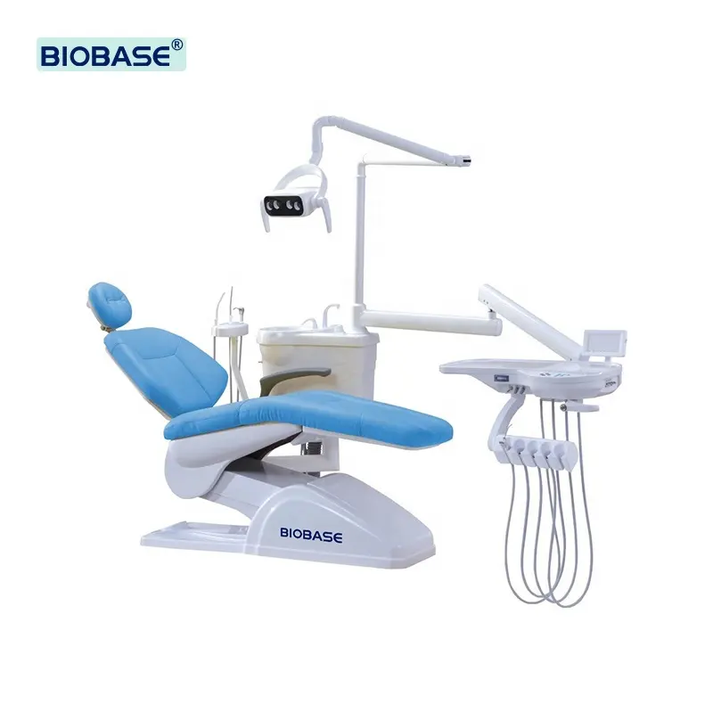Equipo de silla dental Biobase, conjunto completo, cámara oral, cojín, control de pie, lámpara led, Unidad Dental médica