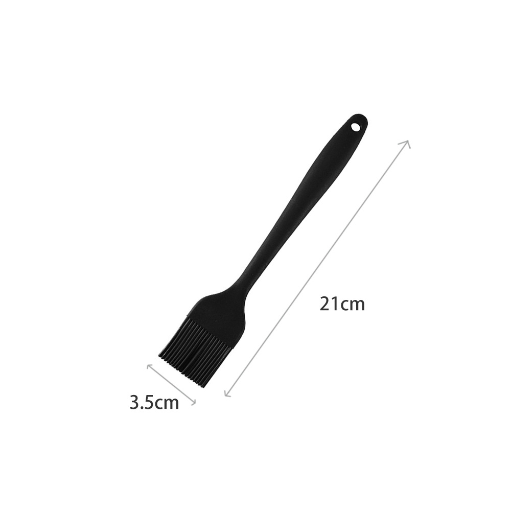 black silicone brush, 21cm