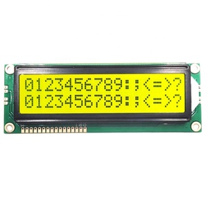 15 anni di fabbrica e prezzo di fabbrica lcd cob1602 di colore giallo-verde 16x2 grande carattere lcm modulo display lcd - Product Image 1