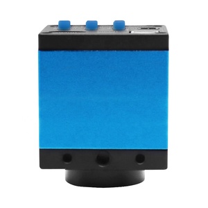 HDMI/USB 2.0 1080P 30FPS çıkış uyumlu video kayıt sanayi elektrikli mikroskop kamera C/CS tamir için montaj - Product Image 4