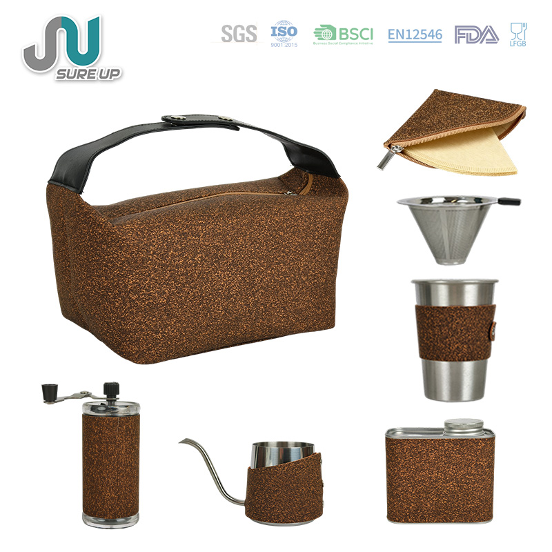 Café et acier inoxydable