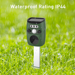 Ngoài Trời Không Thấm Nước Cat Chaser Vườn Hoang Dã Động Vật Scarer Thiết Bị Pir Cảm Biến Chuyển Động Dog Repeller Năng Lượng Mặt Trời Siêu Âm Bird Repeller - Product Image 5