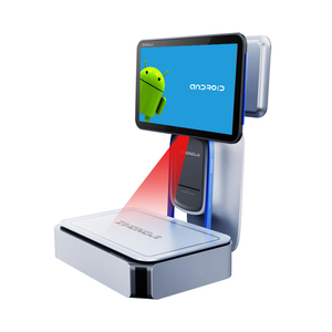 <strong>Android</strong> 13 Waterproof All in One 15Kg Touch Screen AI Multi Language Desktop 30Kg POS Label Scale With Thermal Label Printer - Product Image 1