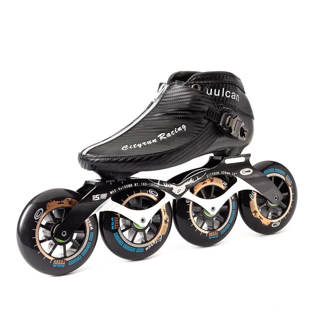 Black large four-wheel