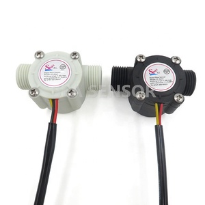 YF-S201 1/2 "ホール効果水流計センサー1-30LPMナイロン流体制御システム用耐久性のある液体流量計 - Product Image 1
