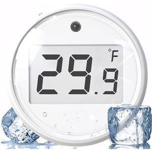 Termómetro de baño de hielo flotante ip67 electrónico pantalla de temporizador tiene tres temperaturas termómetro flotante de baño de hielo tiempo digital - Product Image 1