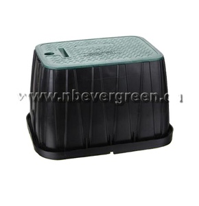 喷灌系统用重叠盖的12英寸标准矩形阀箱 - Product Image 1