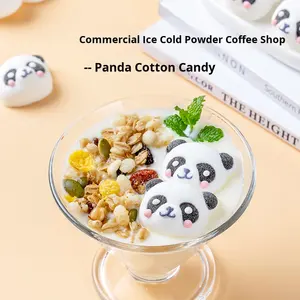 <span class=keywords><strong>Panda</strong></span> Hoofd Marshmallow Individueel Verpakt Fruitige Gearomatiseerde Koffiedrank Metgezel Cartoon Kat Hoofd - Product Image 3