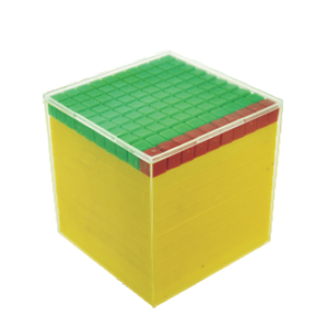 Gelsonlab HSMM-046 eğitim plastik bankası on Set, erken matematik manipülatif çocuklar için öğretmek numarası kavramları yer değer ve ses - Product Image 4