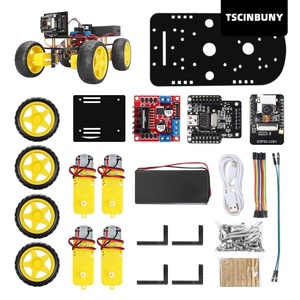 eParthub DIY Maker ESP32 Circuit Board Camera-<strong>Control</strong> Programmable IDE Smart <strong>Robot</strong>/Robotic Car Kit Upgraded Four-Matic Wheels