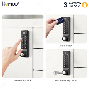 KEMUU çinko alaşım Smartlock dolap kilidi kam kilidi çile soyunma dolabı anahtar kodu Rfid kart dolap kilidi silindir - Product Image 2