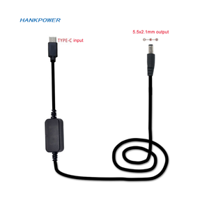タイプCポートからDC5.5 * 2.1MM PD 9V 12V 15V 20V USB C DC5521電源アダプターケーブル - Product Image 2