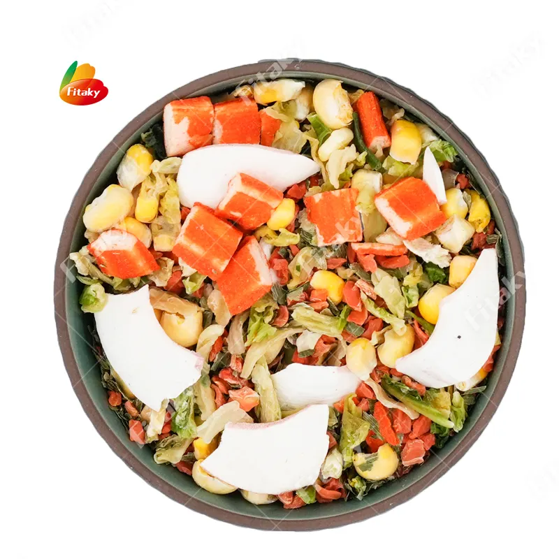 Gran oferta de China, Cubo de verduras secas, fideos instantáneos, condimento, paquete de verduras, deshidratación vegetal