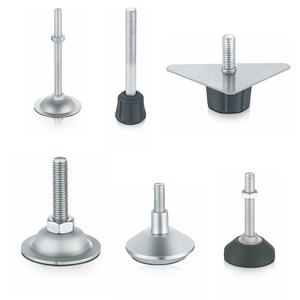 Schwerlast Verstellbare Einziehbare Nivellierende Rollen Fuß Edelstahl Einstellbare Radfüße - Product Image 6