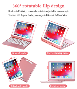Tablet Pad <strong>Bluetooths</strong> <strong>Keyboard</strong> 7colorful Retro Backlit Wireless <strong>Keyboard</strong> Mouse 9.7 <strong>Keyboard</strong> Case For Ipad - Product Image 5