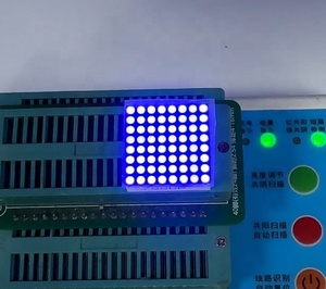 8*8 Dot <strong>matrix</strong> 20*20mm <strong>Led</strong> Displays Screens Red Light High Bright <strong>Led</strong> Module Dot <strong>matrix</strong> Digital Signages