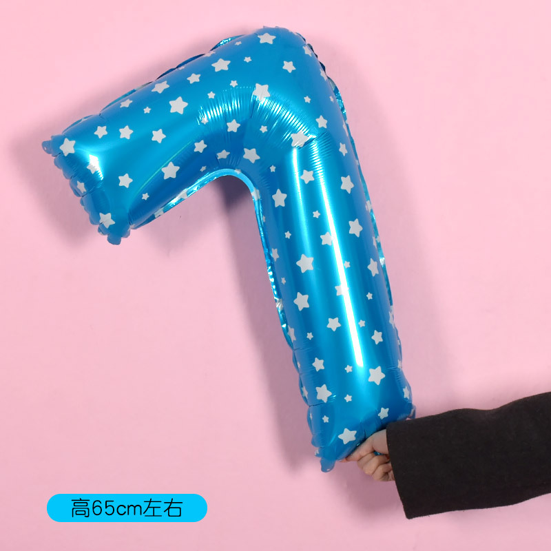 Blue Number 07