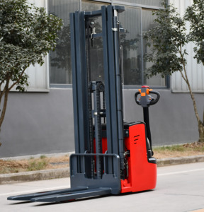 <strong>USA</strong> Type 1500kg Electric Straddle Pallet <strong>Stacker</strong> with Adjustable Forks - Product Image 6