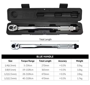 1/2 3/8 1/4 3/4英寸手动工具点击式扭矩扳手 - Product Image 4