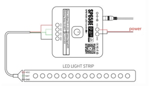 SP638E SP658E SPI RGB LED-Controller DC 5-24V Traum farb streifen licht Smart LED-Controller - Product Image 2