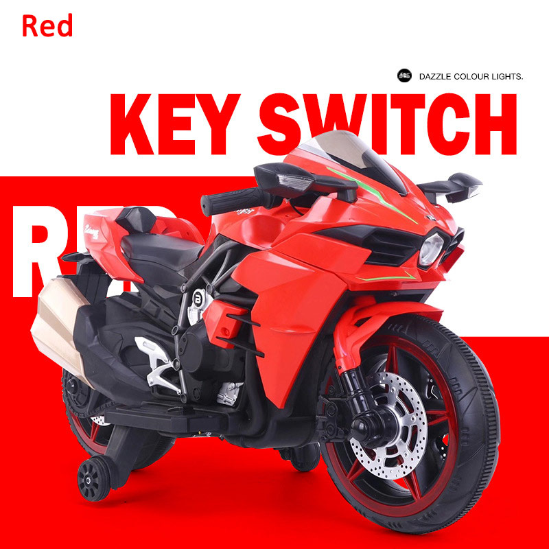 Red + wheel with lights