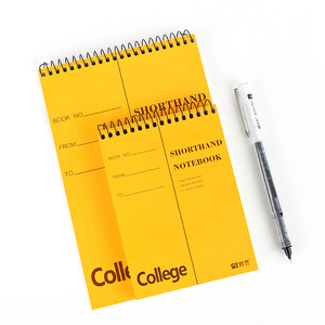 Eco Friendly Shorthand Note Taking Book Personalized Flip Top Coil <strong>Notebook</strong> for Office Use - Product Image 4