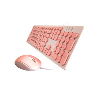 KMC-103R多言語コンピューターキットカラフルなバックライトUSB有線キーボードマウスコンボラップトップ使用スペイン語ロシア語アラビア語韓国語 - Product Image 5