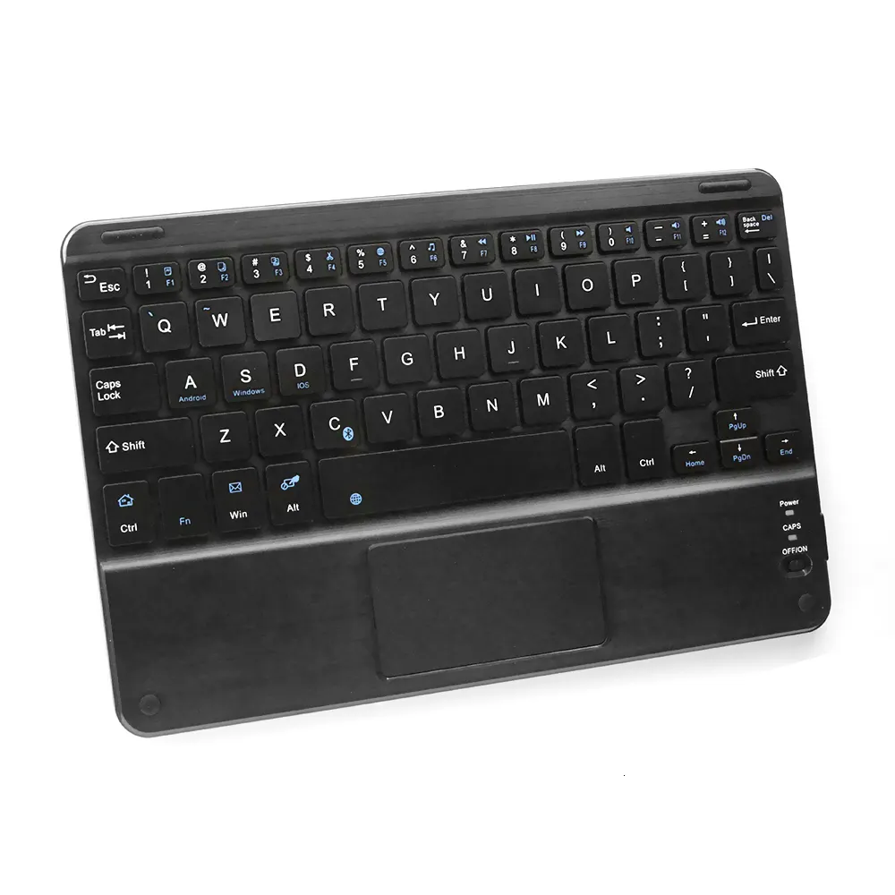 2020 trackpad Wireless Keyboard With Touch Mouse Pad Small Computer Keyboard Touchpad Mini Portable PC Keypad