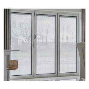 Custom Integral Built in Blind Between Double Glass Venetian Shutter Window <strong>Shade</strong> Aluminium for windows and <strong>Doors</strong> - Product Image 1