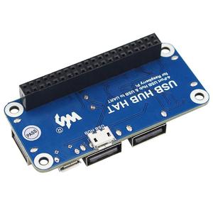 4 Anschlüsse USB HUB HAT für Raspberry Pi 3/2/Zero W Extension Board USB zu UART für serielles Debugging Kompatibel mit USB2.0/1