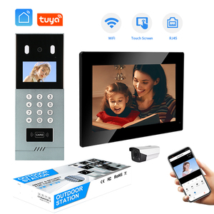 Multi apartamento 1080P HD Tuya Smart Video timbre Cámara Video intercomunicador puerta Teléfono para apartamento edificio grande - Product Image 1