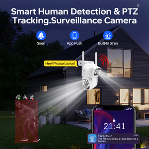2CH 4CH 8CH sistema di telecamere di sicurezza per la casa Wireless Wifi Ptz rete Wireless Nvr Kit Kit per la casa Cctv Kit di telecamere - Product Image 5