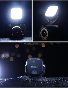 Ulanzi Vijim VL66 ayarlanabilir LED Video işığı ile 360 rotasyon montaj dirseği şarj edilebilir DSLR SLR cep taşınabilir dolgu işığı - Product Image 6