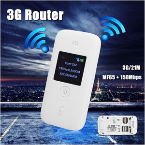 <strong>ZTE</strong> MF65+ Router 21Mbps <strong>3G</strong> Wireless Router - Product Image 2