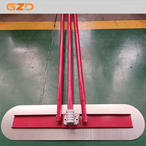Máquina de nivelación de suelo de hormigón con mango de 5,4 M, flotador de toro de acero inoxidable de extremo cuadrado de mano - Product Image 2