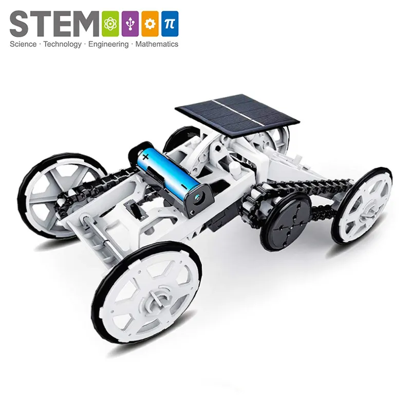 ZIGOTECH en iyi 10 montaj aracı diğer oyuncaklar stem robot solar oyuncak araba diy çocuklar