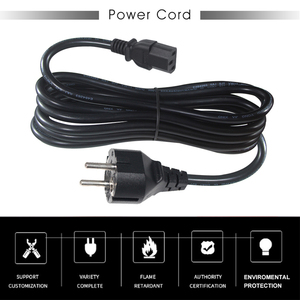 ケーブル16ACee7/7プラグ16AVde Iec Cee7/16-C133Pin Iec60320アルゼンチン電源コードC13からEu - Product Image 6